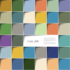 Fototapeta premium Square color background