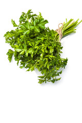 Obraz premium Fresh parsley isolated