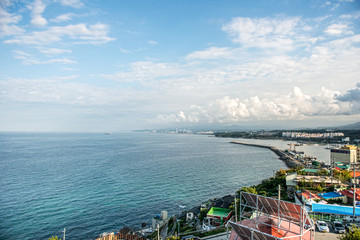 Korea's Sea of the East Sea Landscape, Mukho harbor