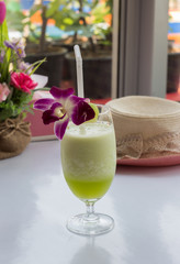 Smoothie Green Melon.