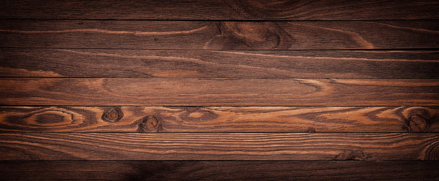 Fototapeta Grunge rich wood grain texture background with knots