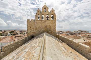 Die Kirche in Saintes-Maries-de-la-Mer, Südfrankreich © Harald Biebel