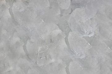 Ice cubes background.