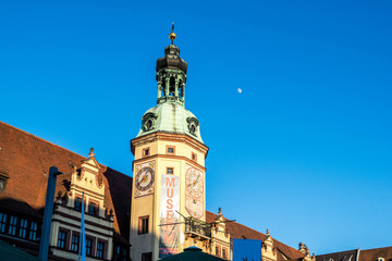 Obraz premium Altes Rathaus Leipzig
