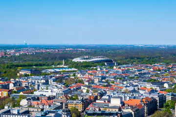 Leipzig von oben