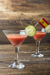 Gazpacho typical spanish food