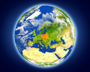 Poland on planet Earth © harvepino