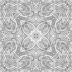 Abstract vector ethnic sketchy background