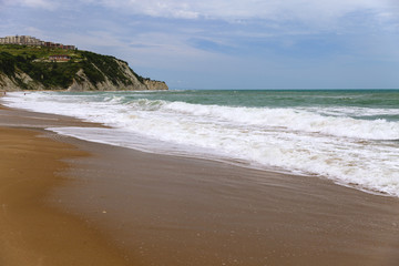 A beautiful beach, concept of travel