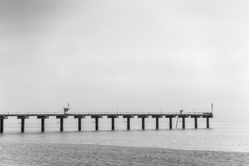 Fototapeta premium An old bridge at the black sea