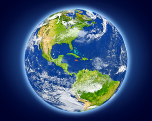 Jamaica on planet Earth