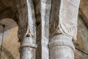 Obraz premium Ancient Romanesque church. San Leo. Rimini