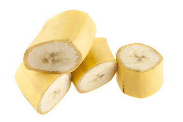 Banana isolated on white background