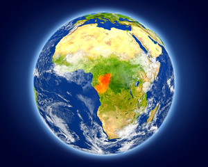 Congo on planet Earth