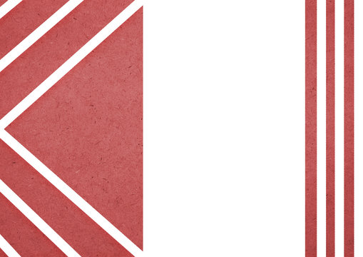  red geometric background/wallpaper illustration for  A4 paper size.