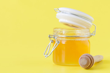 honey in jar