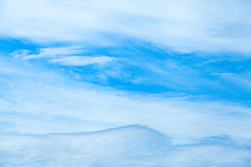 Fototapeta na wymiar Clouds against the blue sky
