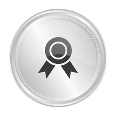 Auszeichnung - Verchromter Button
