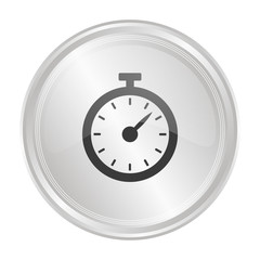 Stoppuhr - Verchromter Button