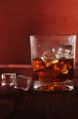 whiskey with ice