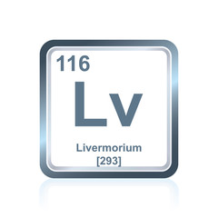 Chemical element livermorium from the Periodic Table
