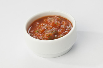 Tomato salsa indian style