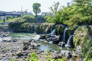 Fototapeta na wymiar 鮎壺の滝