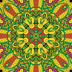 Colorful ornamental decorative background