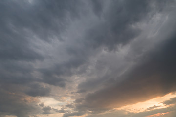 大利根の夕焼け