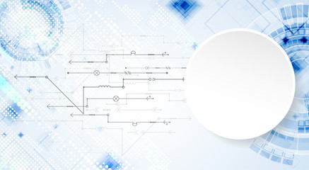 Abstract technological background.