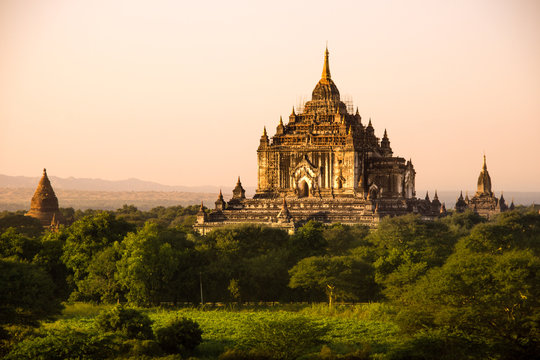 myanmar bagan temples light burma travel Pagan Kingdom