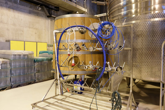 Modern wine cellar and wine making tools