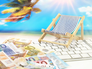 Urlaub am Meer - Strandurlaub online am PC buchen