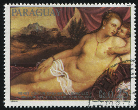 Venus and Organist by Titian