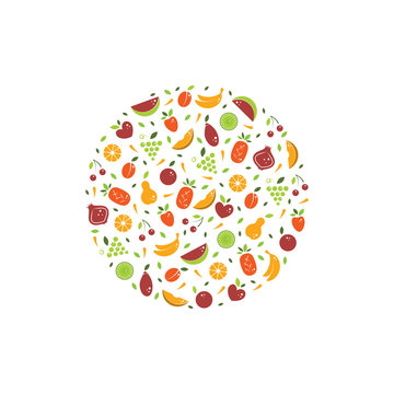 Fruit circle concept