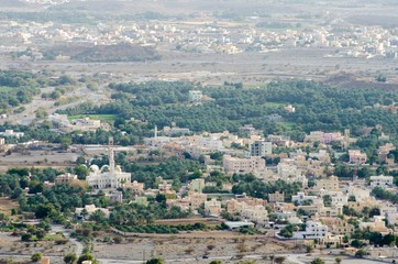 Fototapeta premium Panorama on an arab town