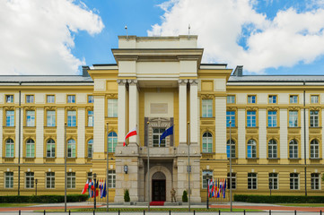 Kancelaria Premiera w Warszawie - obrazy, fototapety, plakaty