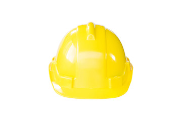 Safety helmet isolated on white background with clipping path.