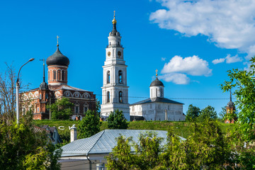 Fototapeta na wymiar Volokolamsk Kremlin, Moscow region, Russia. History and architecture monument