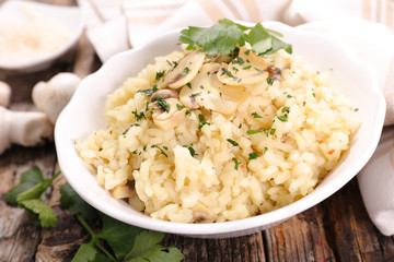risotto with mushroom