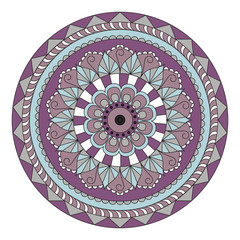 Flower Mandalas. Vintage decorative elements. Oriental pattern, vector illustration. Islam, Arabic, Indian, turkish, pakistan, chinese, ottoman motifs