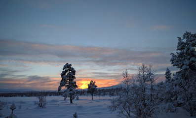 sunset in Norway