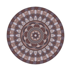 Flower Mandalas. Vintage decorative elements. Oriental pattern, vector illustration. Islam, Arabic, Indian, turkish, pakistan, chinese, ottoman motifs