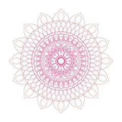 Flower Mandalas. Vintage decorative elements. Oriental pattern, vector illustration. Islam, Arabic, Indian, turkish, pakistan, chinese, ottoman motifs