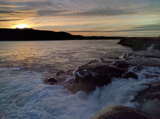 Sunset in Iceland