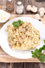 risotto with mushroom