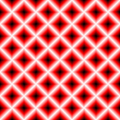 Fototapeta premium Black and red chessboard, abstract geometric background