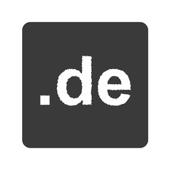 .de Domain - Handgezeichnet