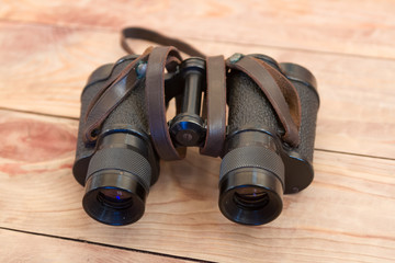 Binoculars of the Soviet army