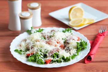 Caesar Salad with Omul